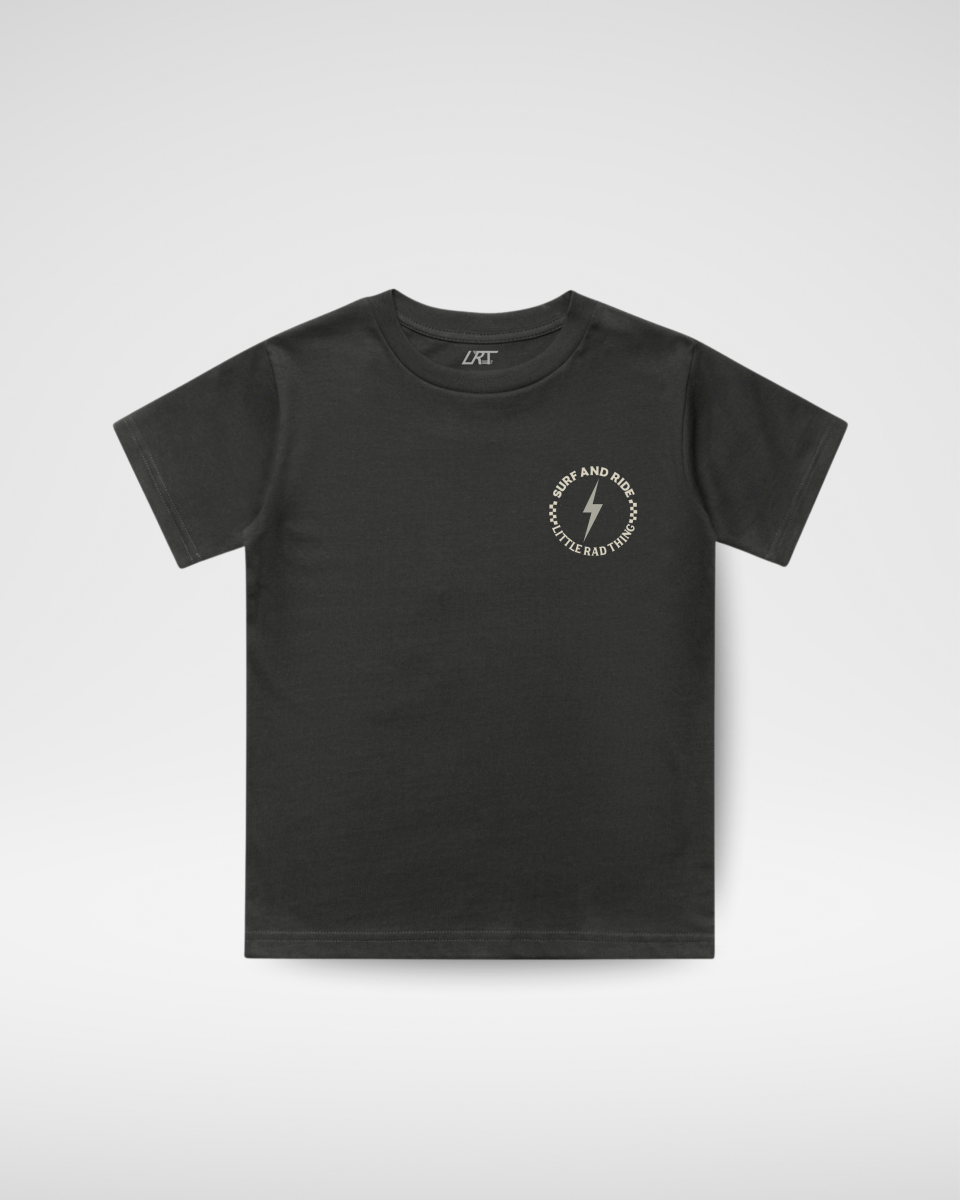 SURF N RIDE TEE - COAL